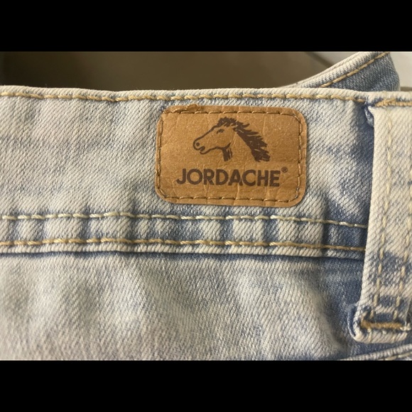 Acid Wash Bleach Bum Jeans - Picture 2 of 9